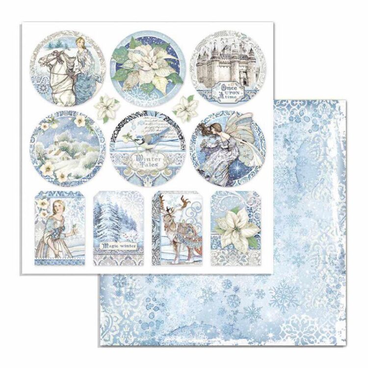 SBB721 STAMPERIA WINTER TALES ΧΑΡΤΌΝΙ 30,5/30,5 CM - SBB721 - Εικόνα 1