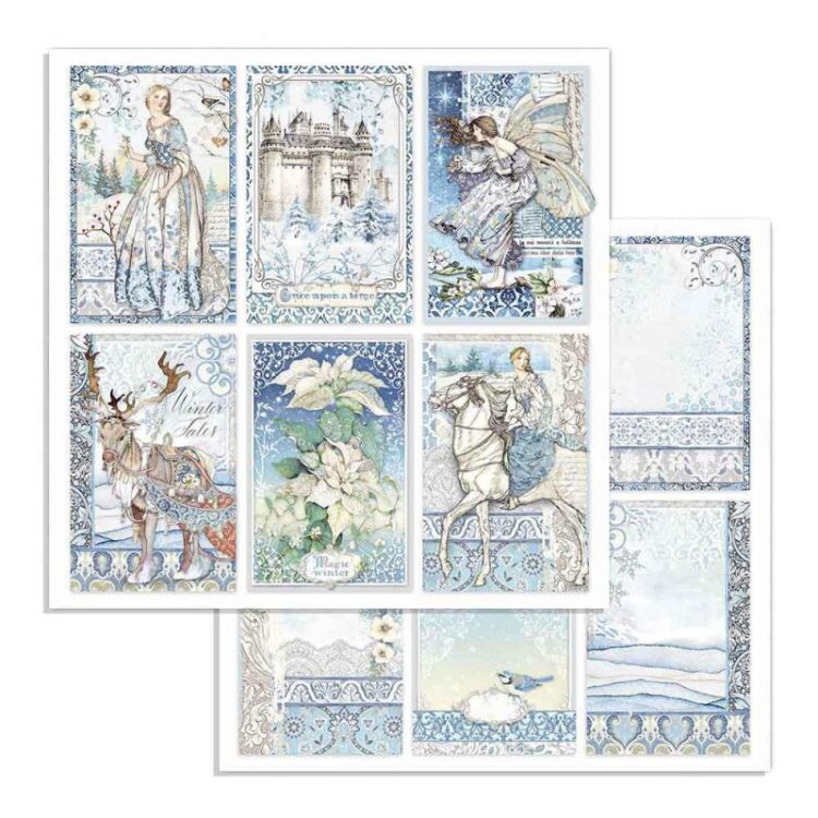 SBB722 STAMPERIA WINTER TALES ΧΑΡΤΌΝΙ 30.5/30.5 CM - SBB722 - Εικόνα 1