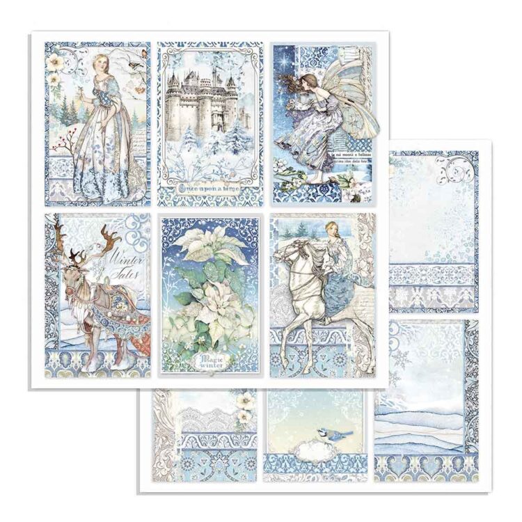 ΜΠΛΟΚ ΧΑΡΤΙΟΥ STAMPERIA WINTER TALES 30,5/30,5 CM - SBBL76 - Εικόνα 5