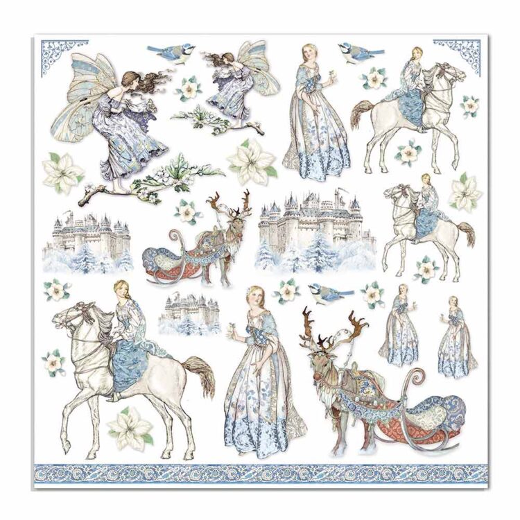 ΜΠΛΟΚ ΧΑΡΤΙΟΥ STAMPERIA WINTER TALES 30,5/30,5 CM - SBBL76 - Εικόνα 3