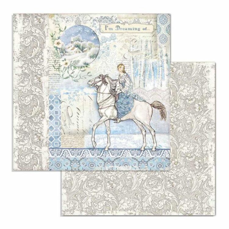 SBB719 STAMPERIA WINTER TALES ΧΑΡΤΌΝΙ 30.5/30.5 CM - SBB719 - Εικόνα 1