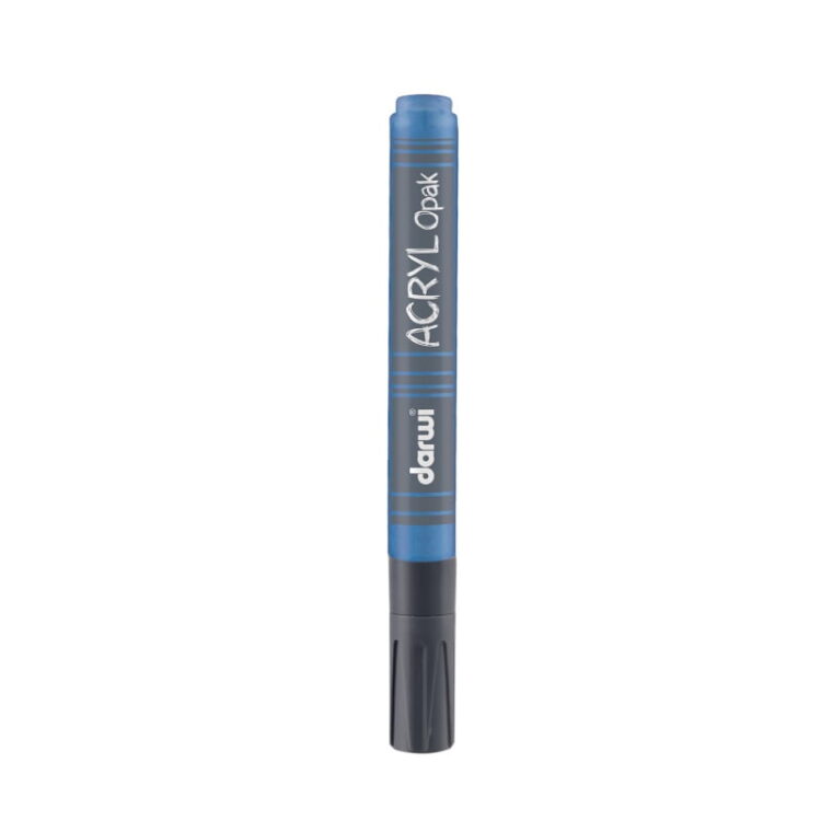 236 DARWI ΑΚΡΥΛΙΚΌΣ ΜΑΡΚΑΔΌΡΟΣ 0.8MM, 3ML - ΣΚΟΎΡΟ ΜΠΛΕ 236 - Εικόνα 1