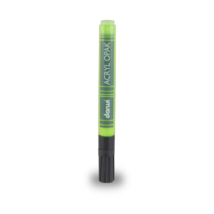 DA0220013601_72dpi_RVB DARWI ΑΚΡΥΛΙΚΌΣ ΜΑΡΚΑΔΌΡΟΣ 0.8MM, 3ML - LIME GREEN 601 - Εικόνα 1