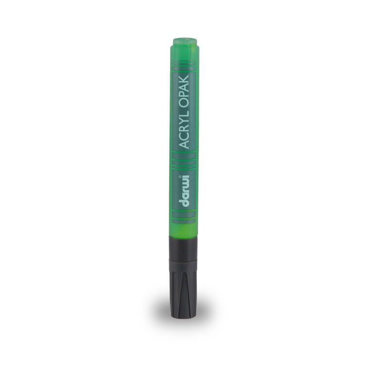 DARWI ΑΚΡΥΛΙΚΌΣ ΜΑΡΚΑΔΌΡΑΣ 2MM, 6ML - ΣΚΟΎΡΟ ΠΡΆΣΙΝΟ 626 - Εικόνα 1