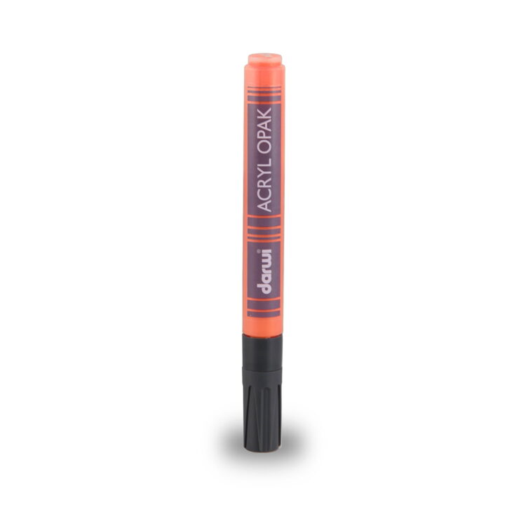DA0220013752_72dpi_RVB DARWI ΑΚΡΥΛΙΚΌΣ ΜΑΡΚΑΔΌΡΟΣ 2MM, 6ML - ΠΟΡΤΟΚΑΛΊ 752 - Εικόνα 1