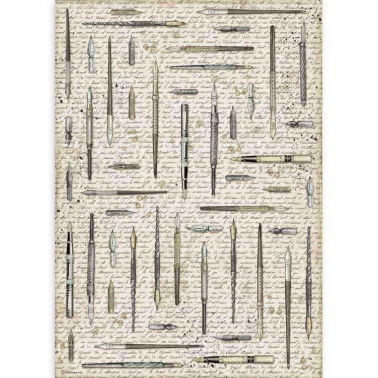 DFSA3082 ΧΑΡΤΊ DECOUPAGE CLLIGRAPHY STAMPERIA A3 - DFSA3082 - Εικόνα 1