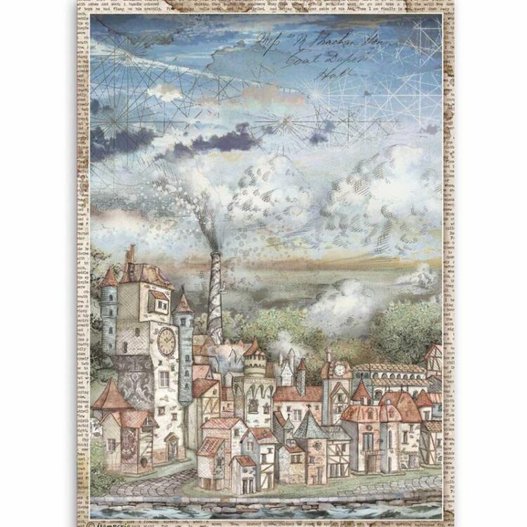 DFSA4514 STAMPERIA SIR VAGABOND DECOUPAGE ΡΙΖΌΧΑΡΤΟ Α4- DFSA4514 - Εικόνα 1