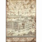 STAMPERIA LADY VAGABOND DECOUPAGE ΡΙΖΌΧΑΡΤΟ A4-DFSA4523