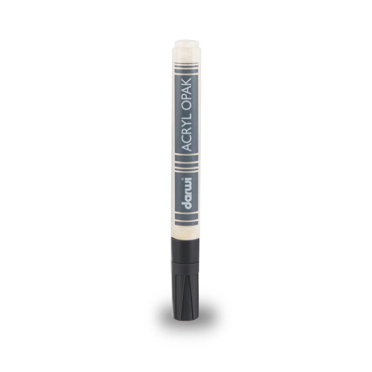 DA0220013010_72dpi_RVB DARWI ΑΚΡΥΛΙΚΌΣ ΜΑΡΚΑΔΌΡΑΣ 2MM, 6ML - ΛΕΥΚΌΣ 010 - Εικόνα 1