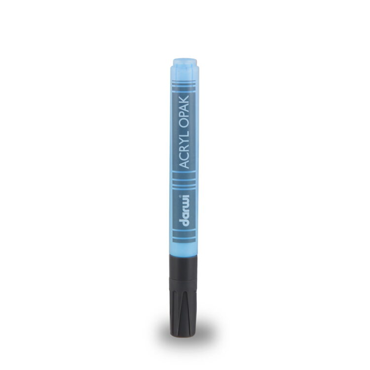 DA0220013214_72dpi_RVB DARWI ΑΚΡΥΛΙΚΌΣ ΜΑΡΚΑΔΌΡΟΣ 2MM, 6ML - SKY BLUE 214 - Εικόνα 1