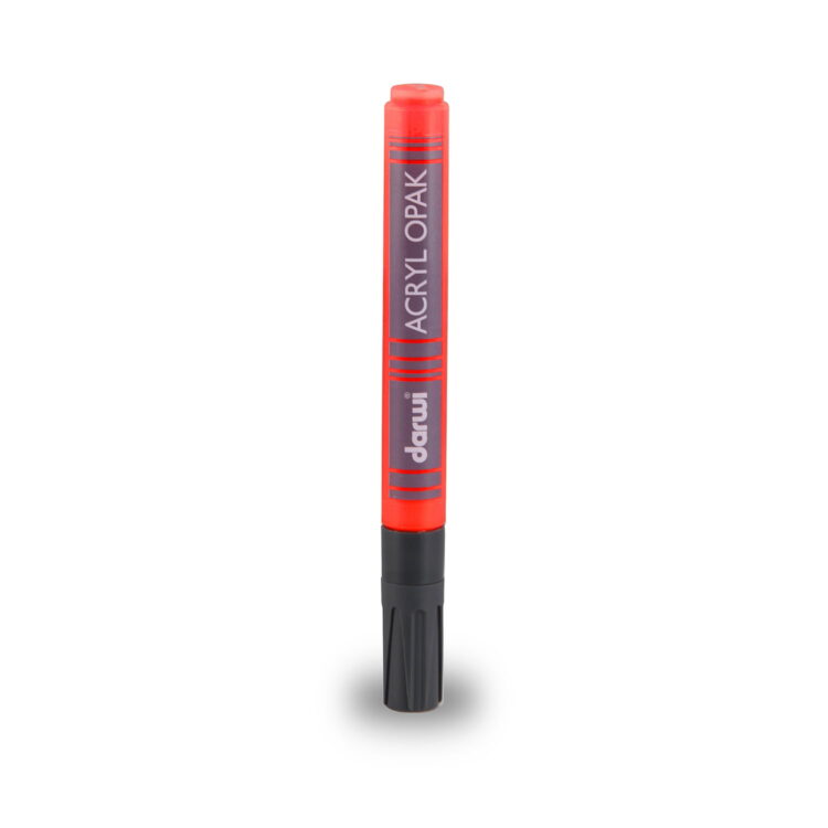 DA0220013490_72dpi_RVB DARWI ΑΚΡΥΛΙΚΌΣ ΜΑΡΚΑΔΌΡΟΣ 2MM, 6ML - VERMILION 490 - Εικόνα 1