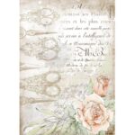 STAMPERIA THREADS DECOUPAGE ΡΙΖΌΧΑΡΤΟ A4 - DFSA4565