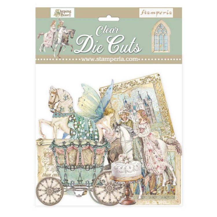 DFLDCP06 STAMPERIA SLEEPING BEAUTY CLEAR DIE CUT 41 ΤΕΜ. DFLDCP06 - Εικόνα 1