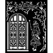 STAMPERIA ALICE - ΜΟΤΊΒΟ 20 X 25 CM-KSTD091
