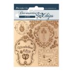 ΣΤΟΙΧΕΙΑ ΧΑΡΤΙΝΟΥ ΜΠΙΡΑΣ STAMPERIA ALICE 14/14CM SCB75