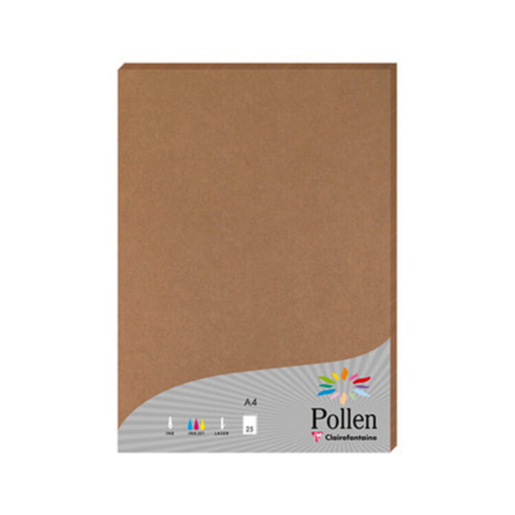 pollen_red172 CLAIREFONTAINE KRAFT ΧΑΡΤΙ A4 210 G - Εικόνα 1