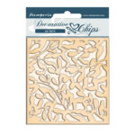 STAMPERIA WINTER TALES ELEMENTS ΧΑΡΤΌΝΙ ΜΠΎΡΑΣ 14/14CM SCB66