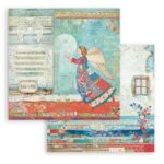STAMPERIA ΧΡΙΣΤΟΥΓΕΝΝΙΑΤΙΚΟ ΧΑΡΤΟΝΙ PATCHWORK 31.5/30.5CM - SBB807