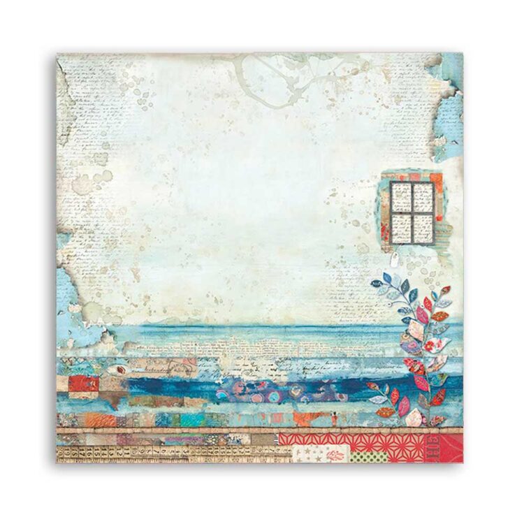 STAMPERIA ΧΡΙΣΤΟΥΓΕΝΝΙΑΤΙΚΟ ΧΑΡΤΟΝΙ PATCHWORK 31.5/30.5CM - SBB807 - Εικόνα 2