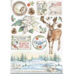 STAMPERIA WINTER TALES DECOUPAGE ΡΙΖΌΧΑΡΤΟ Α4- DFSA4585