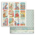 STAMPERIA ΧΡΙΣΤΟΥΓΕΝΝΙΑΤΙΚΟ ΧΑΡΤΟΝΙ PATCHWORK 31.5/30.5CM - SBB803