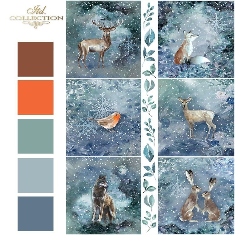 ITD COLLECTION DECOUPAGE ΡΙΖΌΧΑΡΤΟ A3 - R0477L - Εικόνα 2