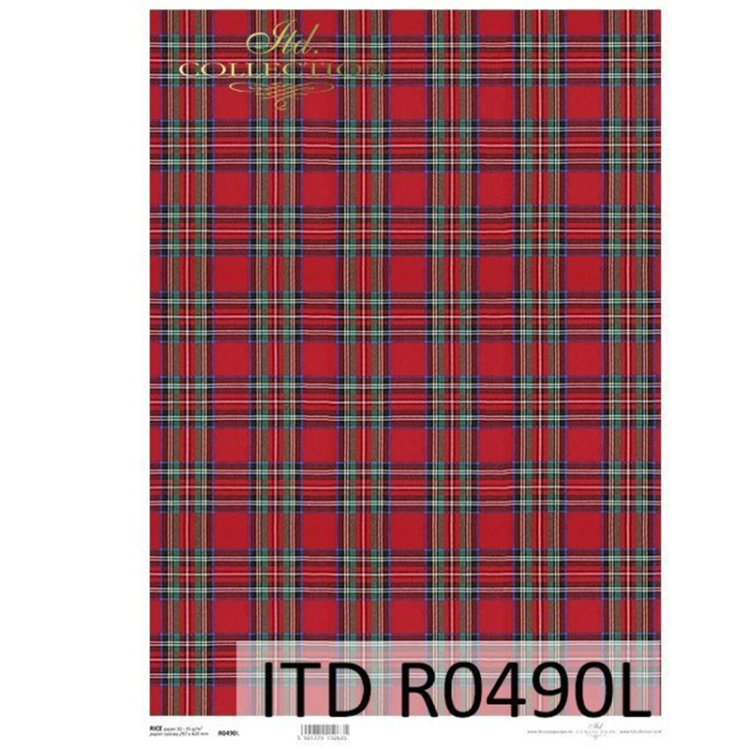 R0490L ITD COLLECTION DECOUPAGE ΡΙΖΌΧΑΡΤΟ A3 - R0490L - Εικόνα 1