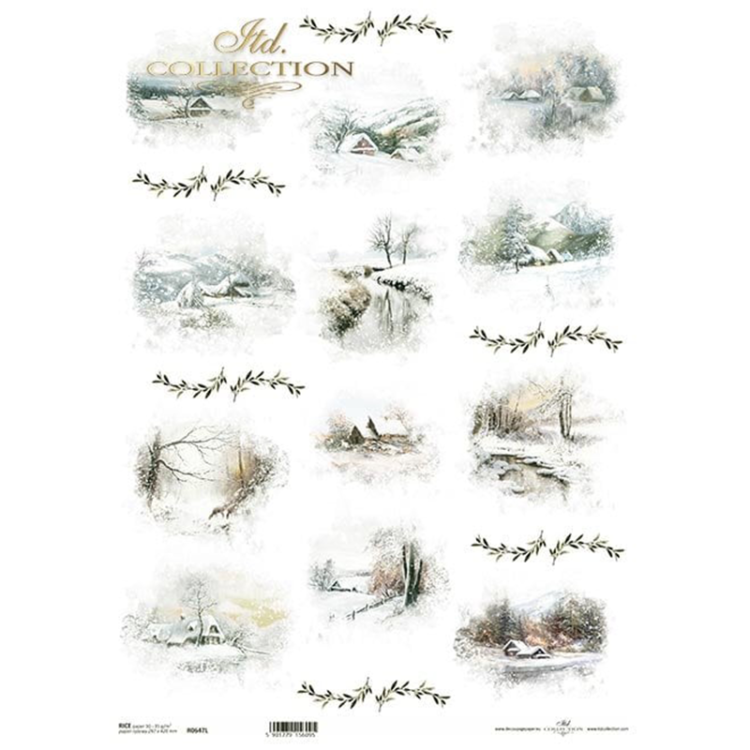 R0647L ITD COLLECTION DECOUPAGE ΡΙΖΌΧΑΡΤΟ A3 - R0647L - Εικόνα 1