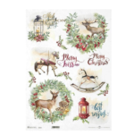 ITD COLLECTION DECOUPAGE ΡΙΖΌΧΑΡΤΟ A3 - R0483L