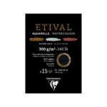 CLAIREFONTAINE SKETCHBOOK ETIVAL ΜΑΥΡΟ Α5, 300 G 15 Λ