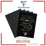 CLAIREFONTAINE SKETCHBOOK ETIVAL ΜΑΥΡΟ Α3, 300 G 15 Λ - Εικόνα 3