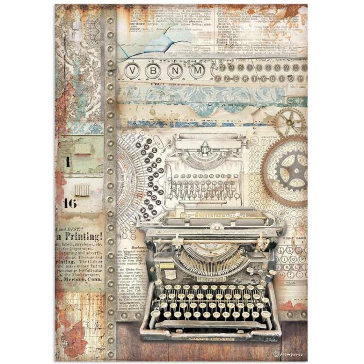full_DFSA4646_1 ΡΙΖΌΧΑΡΤΟ STAMPERIA DECOUPAGE A4 - DFSA4646 - Εικόνα 1