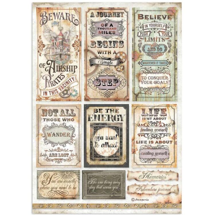 full_DFSA4649_1 ΡΙΖΌΧΑΡΤΟ STAMPERIA DECOUPAGE A4 - DFSA4649 - Εικόνα 1