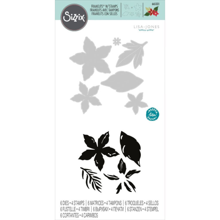665331 ΣΚΕΛΕΤΟΊ SIZZIX ΠΕΘΑΊΝΟΥΝ ΓΙΑ ΚΟΠΉ ΚΑΙ ΕΚΤΎΠΩΣΗ - ΛΟΥΛΟΎΔΙΑ ΕΠΟΧΉΣ - Εικόνα 1