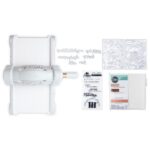 SIZZIX BIG SHOT STARTER KIT LIMITED EDITION ΓΚΡΙ &; ΡΟΖ ΧΡΥΣΟ - Εικόνα 6