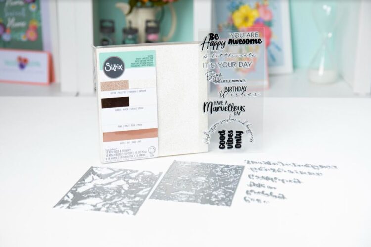 SIZZIX BIG SHOT STARTER KIT LIMITED EDITION ΓΚΡΙ &; ΡΟΖ ΧΡΥΣΟ - Εικόνα 4