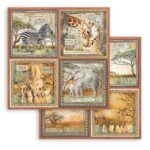 ΧΑΡΤΌΝΙ STAMPERIA SAVANA 30.5/30.5 CM - SBB866