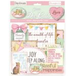 STAMPERIA DAYDREAM CLEAR DIE CUT DFLDCP24