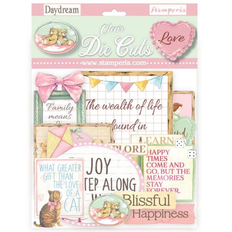 full_DFLDCP24_1 STAMPERIA DAYDREAM CLEAR DIE CUT DFLDCP24 - Εικόνα 1