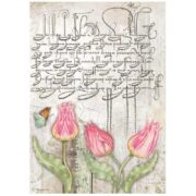 STAMPERIA ROMANTIC GARDEN HOUSE DECOUPAGE ΧΑΡΤΙ A4-DFSA4666