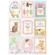 STAMPERIA DAYDREAM DECOUPAGE ΧΑΡΤΙ A4 - DFSA4680