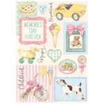 STAMPERIA DAYDREAM DECOUPAGE ΧΑΡΤΙ A4 - DFSA4681