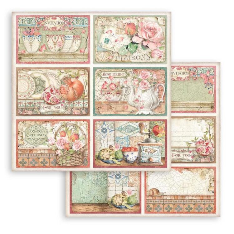 full_SBB848_1 ΧΑΡΤΌΝΙ STAMPERIA CASA GRANADA 30,5/30,5 CM - SBB848 - Εικόνα 1