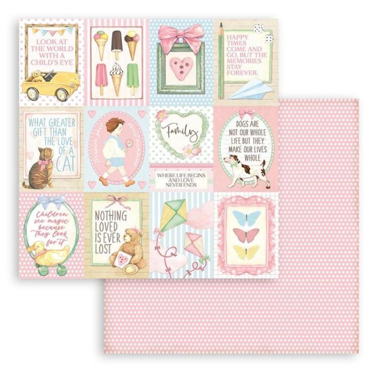 full_SBB857_1 STAMPERIA DAYDREAM DESIGNER ΧΑΡΤΌΝΙ 30.5/30.5 CM - SBB857 - Εικόνα 1