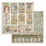 ΜΠΛΟΚ ΑΕΡΟΠΟΡΙΑΣ STAMPERIA VAGABOND 30.5/30.5 CM - SBBL112 - Εικόνα 5