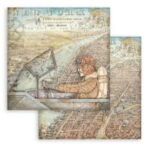 ΜΠΛΟΚ ΑΕΡΟΠΟΡΙΑΣ STAMPERIA VAGABOND 30.5/30.5 CM - SBBL112 - Εικόνα 33