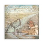 ΜΠΛΟΚ ΑΕΡΟΠΟΡΙΑΣ STAMPERIA VAGABOND 30.5/30.5 CM - SBBL112 - Εικόνα 32