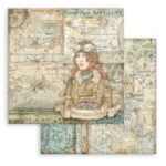 ΜΠΛΟΚ ΑΕΡΟΠΟΡΙΑΣ STAMPERIA VAGABOND 30.5/30.5 CM - SBBL112 - Εικόνα 29