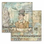 ΜΠΛΟΚ ΑΕΡΟΠΟΡΙΑΣ STAMPERIA VAGABOND 30.5/30.5 CM - SBBL112 - Εικόνα 23