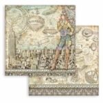 ΜΠΛΟΚ ΑΕΡΟΠΟΡΙΑΣ STAMPERIA VAGABOND 30.5/30.5 CM - SBBL112 - Εικόνα 20